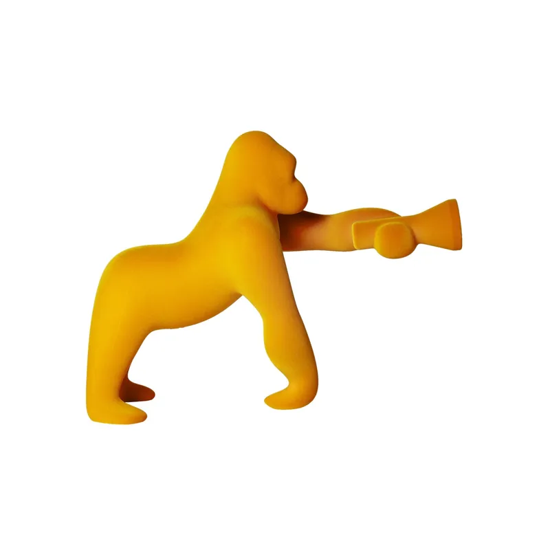 Qeeboo Lampada da tavolo Kong Velvet XS Prezzo Ridotto