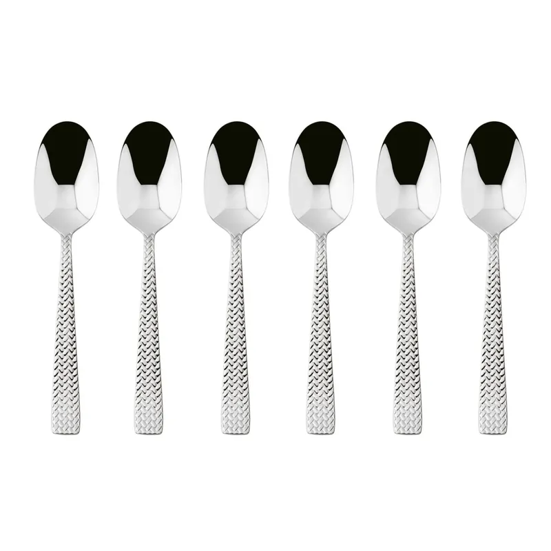 Nuova Collezione Sambonet 6 cucchiaini da moka Cortina