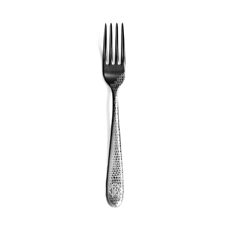 Roberto Cavalli Forchetta da servizio Lizzard Steel Spedizione Espresso