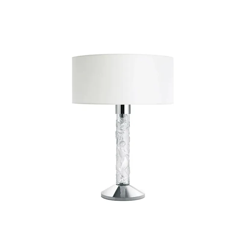 Lalique Lampada da tavolo in cristallo Faunes Esclusivo