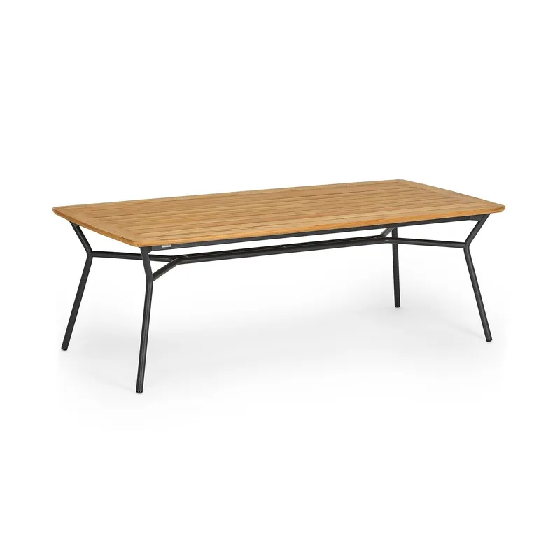 Popolare Weishäupl Tavolo rettangolare da esterno Denia 220x100x73h cm