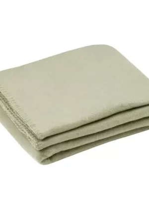 Plaid in pile (125 x 150 cm) Carlton Verde salvia Vendita Finale