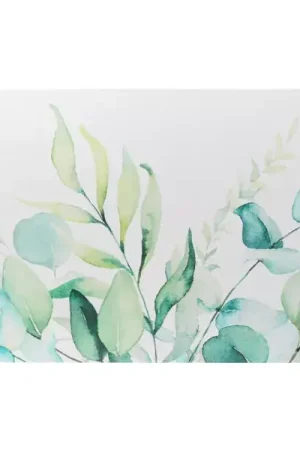 Non Perdere Tappeto da bagno in gomma naturale antiscivolo (45 x 60 cm) Eden Garden Verde
