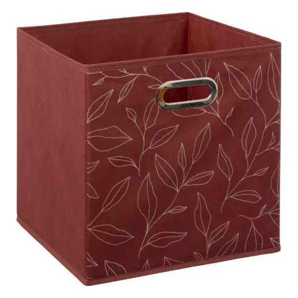 Popolare Contenitore (31 x 31 x 31 cm) Minimalist Rosso