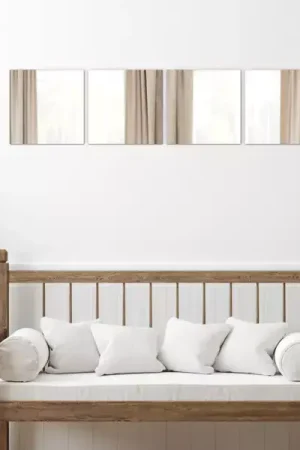 Set di 4 specchi Quadrati Grande modello Ultimissimo Modello