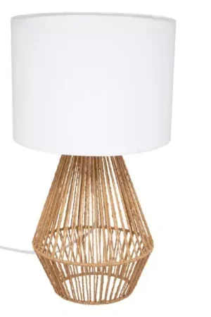 Must-Have Lampada da tavolo in corda (Alt 40 cm) Lila Naturale