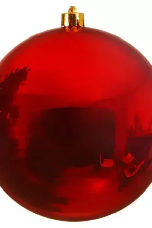 Di Tendenza Pallina di Natale (D140 mm) Alpine Rosso