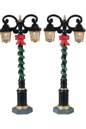 Accessori Lemax Set di 2 lampioni Esclusivo
