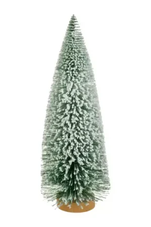 Albero di Natale artificiale da tavolo (H25 cm) Foresta innevata Verde Offerta Del Giorno