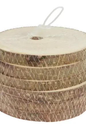 Solo Oggi Set di 6 sottobicchieri Abete Naturale