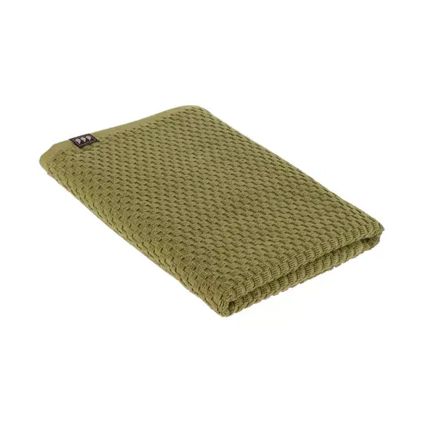Ultime Pezzi Asciugamano in cotone 100% (70 x 130 cm) Boho-chic Verde oliva