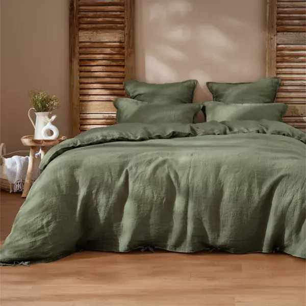 Offerta Limitata Copripiumino in lino lavato (280 x 240 cm) Louise