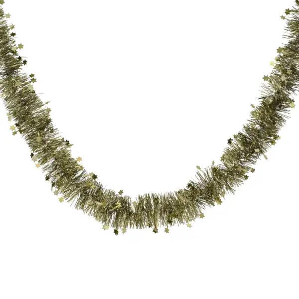 Super Prezzo Ghirlanda di Natale (270 cm) Effetto screpolato Iridescente Verde rosmarino
