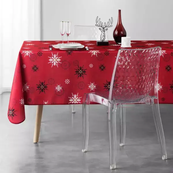 Tovaglia rettangolare (L300 cm) Enchanté Rosso Offerta Lampo