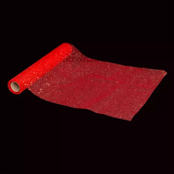 Runner da tavola Paillettes Rosso Quantità Limitata