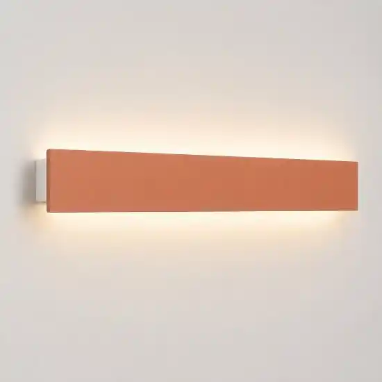 Applique colore pesca led 30w cct 3000k 4000k rettangolare luce indiretta Non Perdere