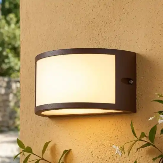 Professionale Top light applique cairo corten per esterno moderna ip54