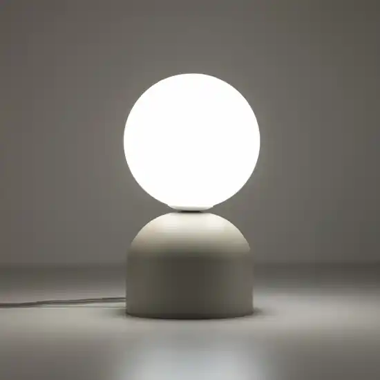 Vendita Finale Abat-jour lampada da comodino bianca design moderna