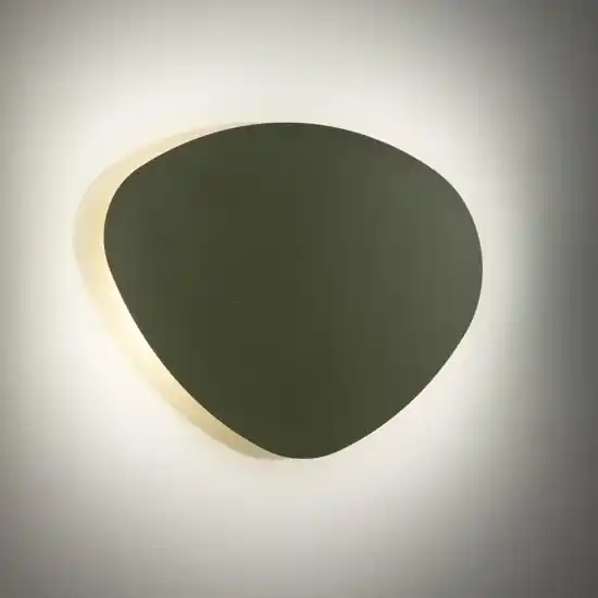 Applique da parete verde 39 cm luce indiretta design moderna Compra Online