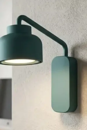 A Buon Prezzo Applique da parete moderna vivida bottone petrolio