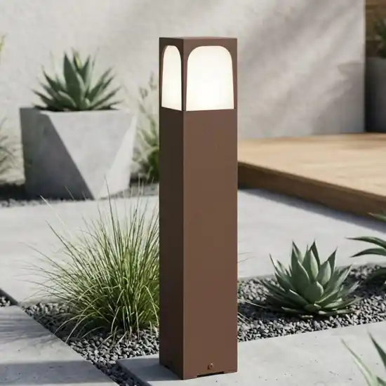 Top light york lampioncino da giardino corten ip54 A Buon Prezzo