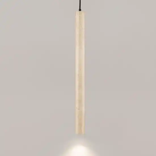 Offerta Limitata Lampada sospensione cilindro travertino led 3w 3000k