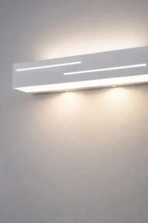 Economico Applique da parete bianco banny fabas luce moderna led