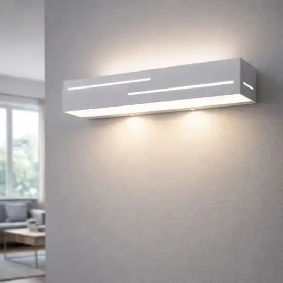 Economico Applique da parete bianco banny fabas luce moderna led