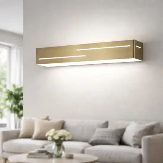 Applique da parete ottone led 18w 3000k fabas luce Prezzo Conveniente