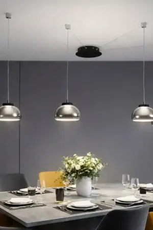 Lampade a sospensione con decentramento fume fabas luce arabella 32w 3000k Popolare