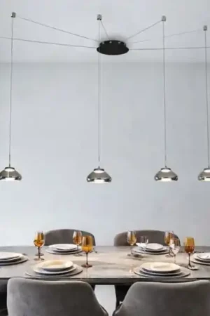 Fabas luce arabella fume lampadario a sospensioni per soggiorno 48w 3000k Prezzo Di Fabbrica