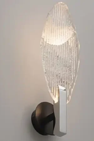 Applique da parete petalo di vetro led 3w 3000k A Buon Prezzo