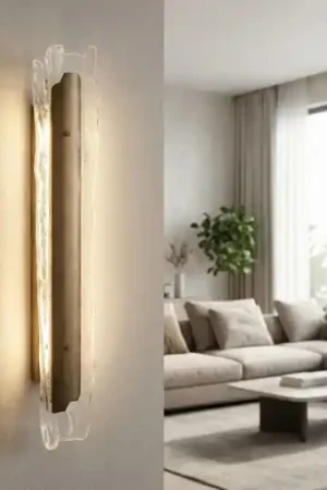 Vendita Finale Applique lamopada da parete design ottone anticato vetro led 3000k