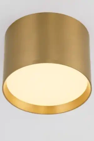 Compra Adesso Faretto da soffitto led 17w 3000k cilindro oro