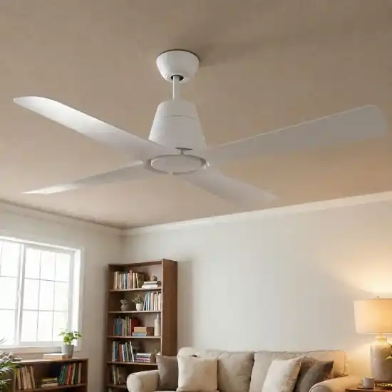 Offerta Ventilatore da soffitto per esterno ip44 bianco 13-17mq smart app