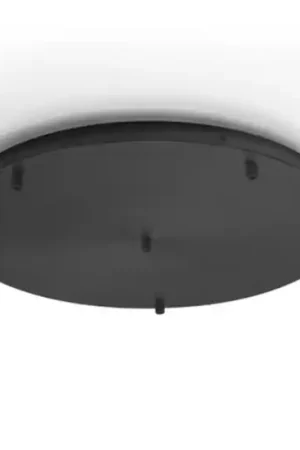 Rosone metallo nero 6 fori gea luce diametro 50cm Occasione Imperdibile
