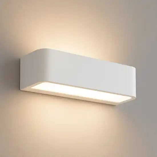 Compra Adesso Applique moderna da parete rettangolare led 31w cct 3000k 3500k 4000k top light smart bianca