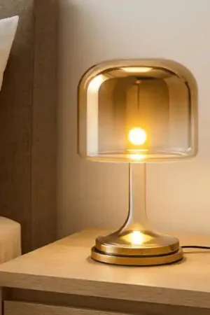 Abat-jour da comodino camera da letto maytoni spirito oro led 3000k Esclusivo