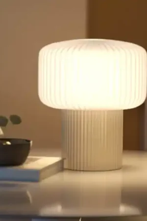 Offerta Speciale Lampada da tavolo per soggiorno maytoni omaggio a fungo ceramica e vetro