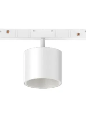 Ego ideal lux faretto bianco per binario monofase led 10w 3000k Consegna Rapida