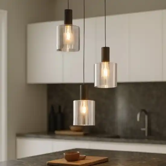 Compra Online Gorosiba eglo lampadario da cucina con portalampada ciclindrici