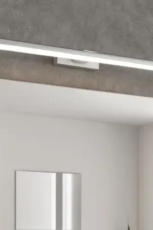 Nuovo Arrivo Vadumi eglo applique da bagno cromo per specchio moderno led 4000k ip44