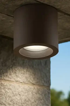 Bestseller Faretto da soffitto corten per esterno rotondo led 12w 3000k