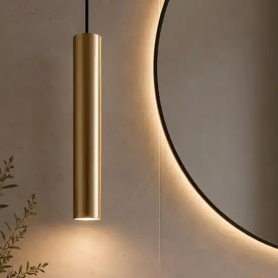 Occasione Imperdibile Maytoni pro focus lampadario a sospensione cilindro design minimal per bagno