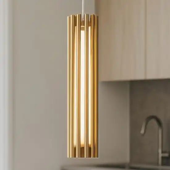 Maytoni sonata lampada a sospensione da cucina cilindrica led 3000k Pagamento Sicuro