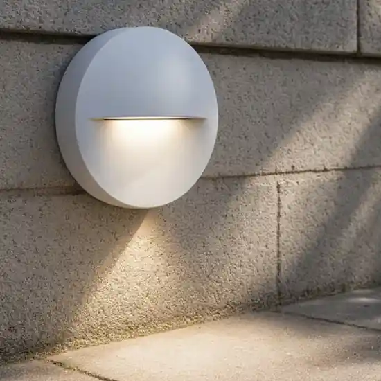 Segnapasso led bianco per esterno a parete led 3w 4000k ip65 Consegna Rapida