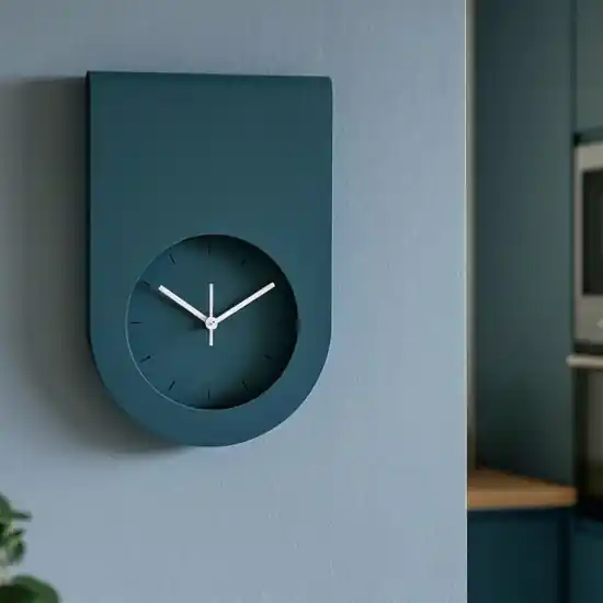 Orologio moderno da parete cucina color petrolio Scelto Dai Clienti