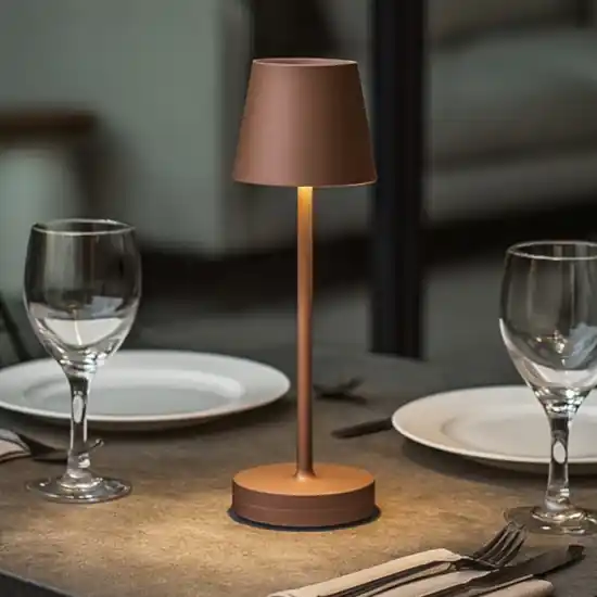 Gea luce lampada da tavolino led 3w 3000k ip54 ricaricabile Promozione Esclusiva