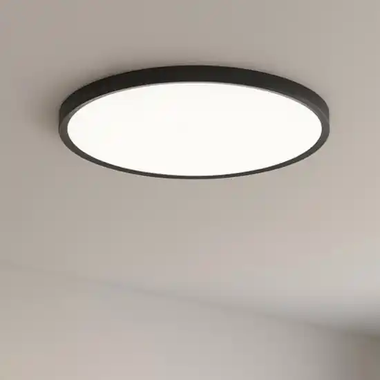 Gea luce plafoniera moderna led 32w cct da 3000k a 6000k sottile Solo Oggi