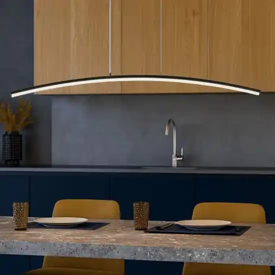Maytoni curve lampadario cucina led 15w cct da 3000k a 4000k moderno Vendita Finale